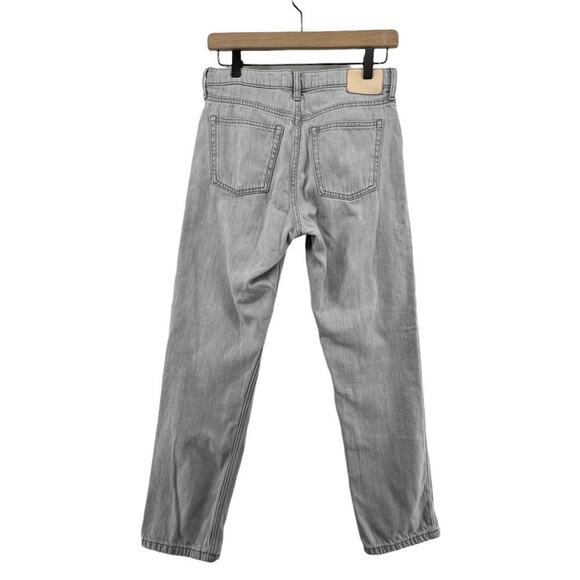 Everlane Size 26 Jeans The Summer Jean Regular Relaxed Classic Gray - Picture 4 of 4